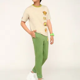 BONKIDS Boys Printed T-shirt with Pyjamas image 2