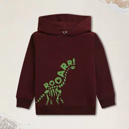 NUSYL Boys Printed Hooded Sweatshirt-image-55
