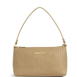 Caprese Textured Baguette Bag-image-14