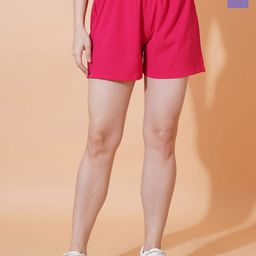 Kasendra Women Pack Of 2 Mid Rise Relexed Fit Regular Shorts-picture-33