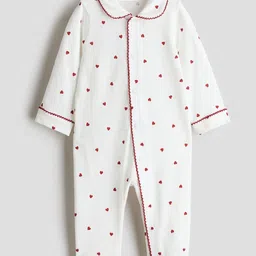 H&M Boys Cotton Collared Sleepsuit-picture-11