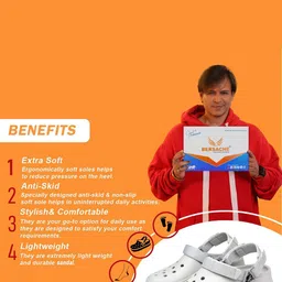 BERSACHE Men Rubber Clogs image 3