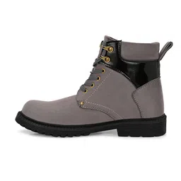 FOOTLOOSE Men Round Toe Lace Up Ankle Boots image 4