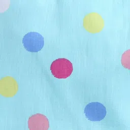 The Magic Wand Kids Polka Dots Printed Lapel Collar Shirt Pyjamas Night suit image 3