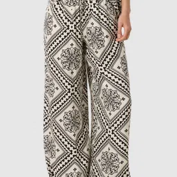Forever New Women Printed High-Rise Trousers-picture-43