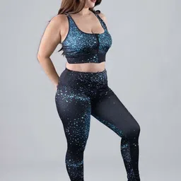 Keepfit Women Plus Size Printed Padded Two Piece Swim Set image 5