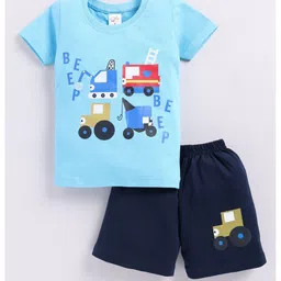 IcePie Boys Printed T-shirt with Shorts-picture-26