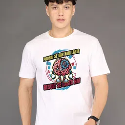 BRAWNY BATTLER Men Graphic Printed Round Neck Cotton T-shirt-picture-33