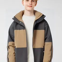 StyleCast x Revolte Men Colourblocked Tailored Jacket image 1