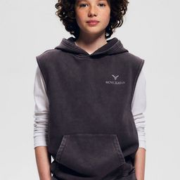 H&M Sleeveless Sports Hoodie-picture-25