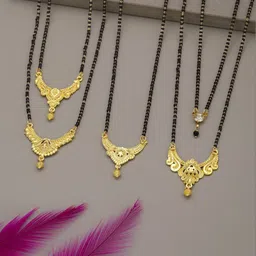 VEMISHTI Gold-Plated Mangalsutra-picture-22