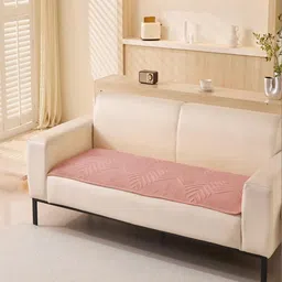 HOUSE OF QUIRK Pink Velvet Anti Slip 3 Seater Sofa Mat-picture-21