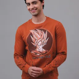 Free Authority Dragon Ball Z Printed Round Neck Sweatshirt-picture-39