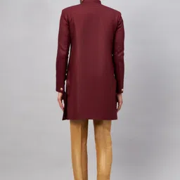 JBN Creation Mandarin Collar Sherwani image 4