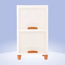 Kuber Industries Transparent & Brown 2 Units Reusable Drawer Organisers image 2