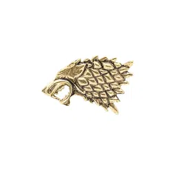 bodha Shining Jewel - By Shivansh Men Gold-Plated Game Of Thrones Brooch image 5