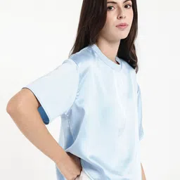 RAREISM Extended Sleeves Cotton Styled Back Top image 3
