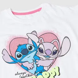 max Girls Printed Pure Cotton T-shirt image 5