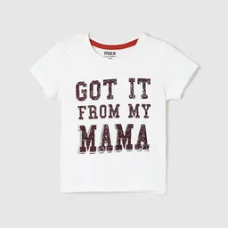 max Boys Pack of 5 Printed T-shirt image 3