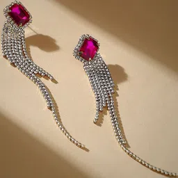 SOHI Women Contemporary Drop Earrings image 2