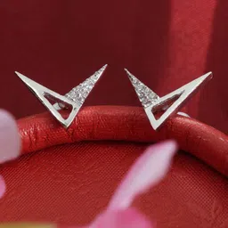 Tuanz Silver Jewelry Classic Studs Earrings-picture-35