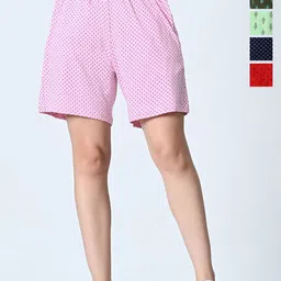 BAESD Women Striped High-Rise Shorts-image-9