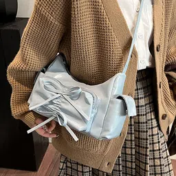 StyleCast x Revolte Women Solid Structured Sling Bag-picture-22