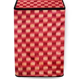 The Furnishing Tree Red PVC Washing Machine Cover-picture-30