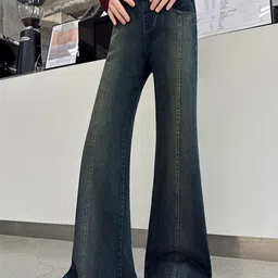 LULU & SKY Girls Bootcut High-Rise Light Fade Stretchable Jeans image 3