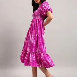 Jash Creation Women Printed Crepe Anarkali Kurta image 4