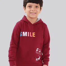Naughty Ninos Boys Printed Hooded Sweatshirt-picture-54