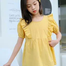 LULU & SKY Puff Sleeve Cotton Top-picture-58