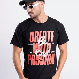 Bene Kleed Men Cotton Lycra Typography Print T Shirt-picture-2