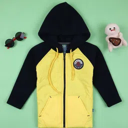 V-Mart Boys Printed Front-Open Long Sleeves Hooded Sweatshirt-picture-32