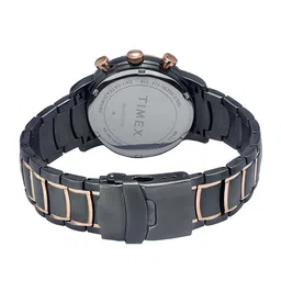 Timex Men Skeleton Dial & Stainless Steel Straps Analogue Watch TWEG20206 image 4