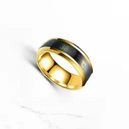 Iga collection Unisex Temperature Band Finger Ring-image-93