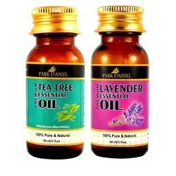 Park Daniel Set Of 2 100% Pure & Natural Tea Tree & Lavender Oil - 30 ml Each image 1