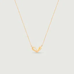 Mia by Tanishq Women 14KT Gold Heart Pop Gold Necklace image 4