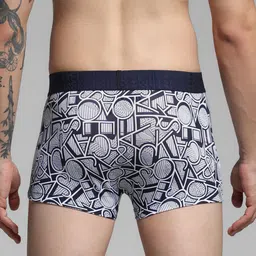 Jack & Jones Men Cotton Printed Breathability Trunks 9013163001 image 4