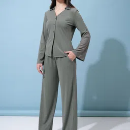 tokyo talkies Top Pant Co-ords Set image 3