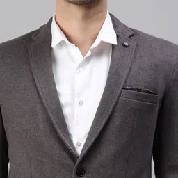 SHOWOFFFF Slim-Fit Single Breasted Blazer image 3