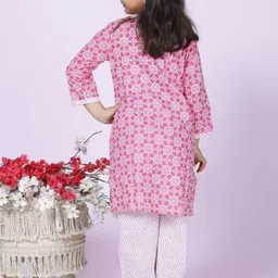 ANNA Unisex Kids Printed Tunic with Palazzos image 2