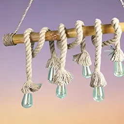 KINIS Beige Abstract Shaped Ceiling Lamp image 2