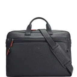 Da Milano Men Textured Leather Laptop Bag-image-19