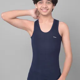 Dollar Bigboss Boys Pack Of 5 Assorted Cotton Vests MBKVE-01-FNRN-CLR-PO5-CO2-Assorted image 2