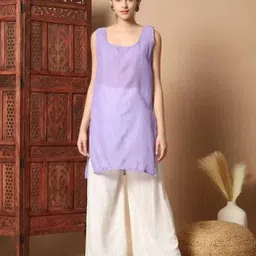 khhaannsshheraj Women Polyester Kurta Set image 3