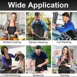 aikoziya PVC Chef's Apron - Free Size image 3