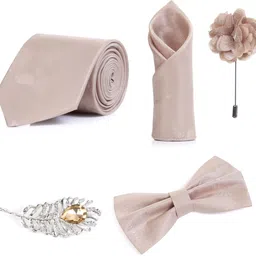 RANDOM STRIPE Alloy Cufflink & Tie Pin Set image 2