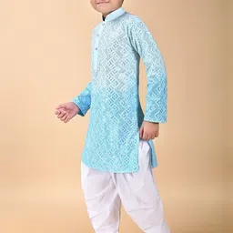 TAKE STYLE Embroidered Pure Cotton Kurta Set image 3