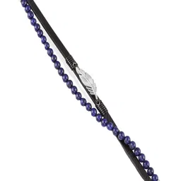 Nirvana Men Lapis Lazuli Wraparound Bracelet image 4